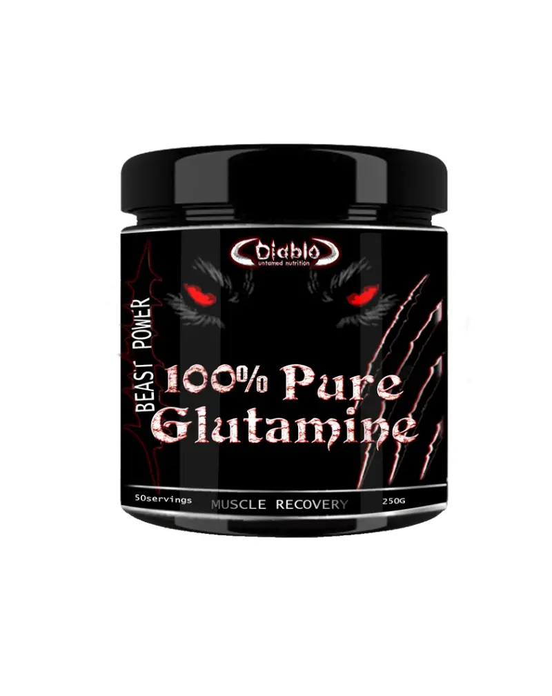 Diablo 100 % Pure Glutamine, 250 g