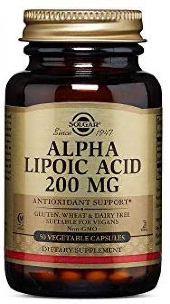 Solgar Alpha-Lipoic Acid 200 mg 50 kaps.
