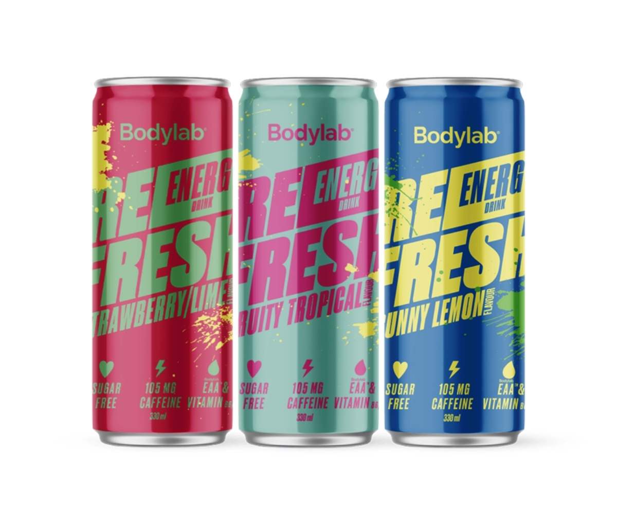 Osta raikas Bodylab REFRESH Energy Drink energiajuoma osoitteessa  !  | Treenivaatteet, varusteet ja lisäravinteet  kovan treenin tueksi! Suomalainen verkkokauppa.