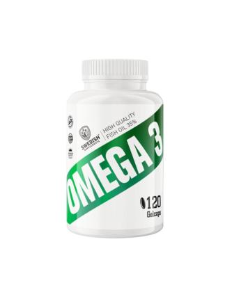 Swedish Supplements Omega 3, 120 kaps.