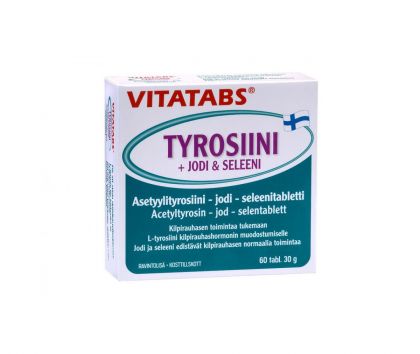 Vitatabs Tyrosiini + Jodi & Seleeni, 60 tabl.