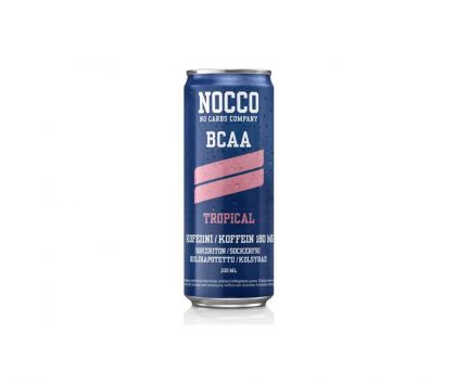 NOCCO BCAA Tropical, 330 ml (päiväys 6/22)
