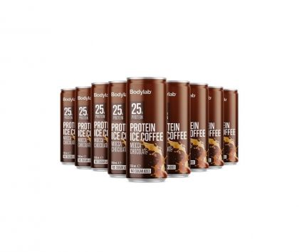 Bodylab Protein Ice Coffee, Mocca Chocolate, 24 kpl (päiväys 11/22)