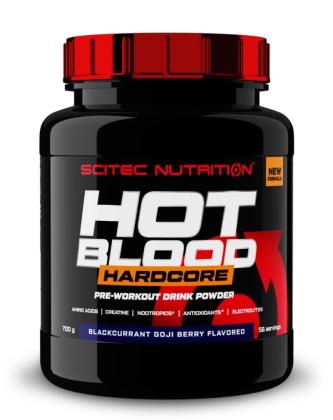 SCITEC Hot Blood Hardcore, 700 g, Orange Juice