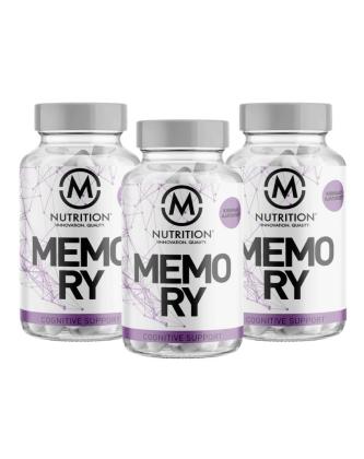 Big Buy: 3 kpl M-Nutrition Memory, 120 kaps. (360 kaps.) (11/24)