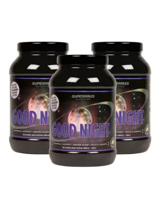 Big Buy: 3 kpl Supermass Nutrition GOOD NIGHT (3 kg)