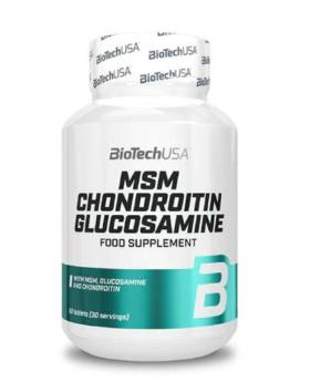 BioTechUSA MSM Chondroitin Glucosamine, 60 tabs.