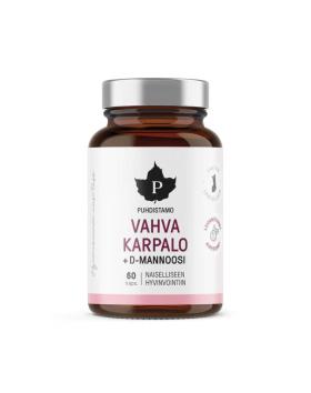 Puhdistamo Vahva Karpalo + D-mannoosi