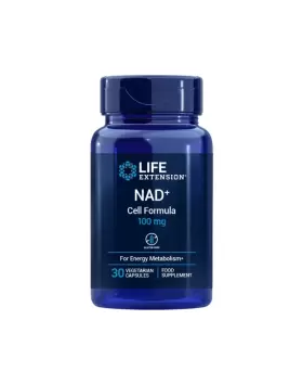 LifeExtension NAD+ Cell Formula, 100 mg, 30 kaps.