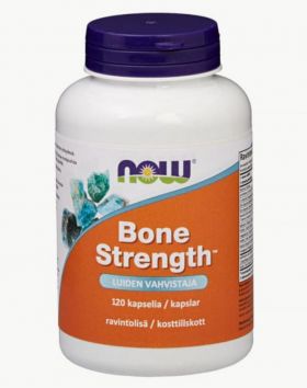 NOW Foods Bone Strenght, 120 kaps. (päiväys 10/22)