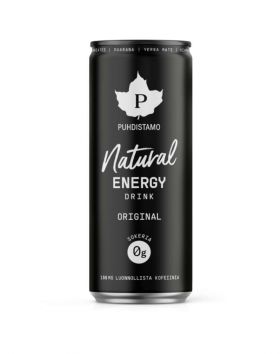 Puhdistamo Natural Energy Drink (NED) Original, 330 ml