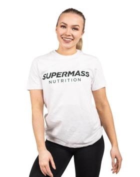 Supermass Nutrition Unisex T-paita logolla