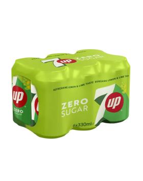 7up Zero Sugar 6-pack (päiväys 10/23)