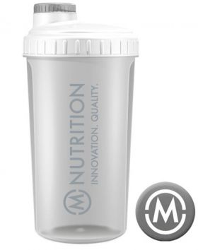 M-Nutrition Shaker, Läpinäkyvä 750 ml