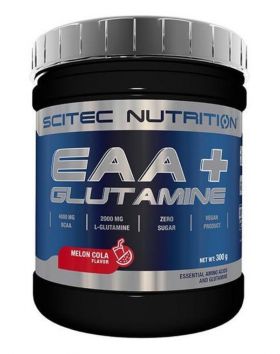 Scitec EAA+Glutamine 300 g, Melon-Cola