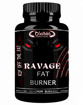 Diablo RAVAGE Fat Burner, 120 kaps.