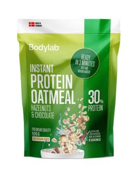 Bodylab Instant Protein Oatmeal, 520 g, Hazelnuts & Chocolate