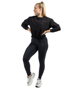 M-Sportswear Cropped Sweatshirt, Black