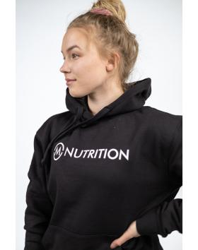 M-Nutrition Unisex huppari, valkoisella logolla